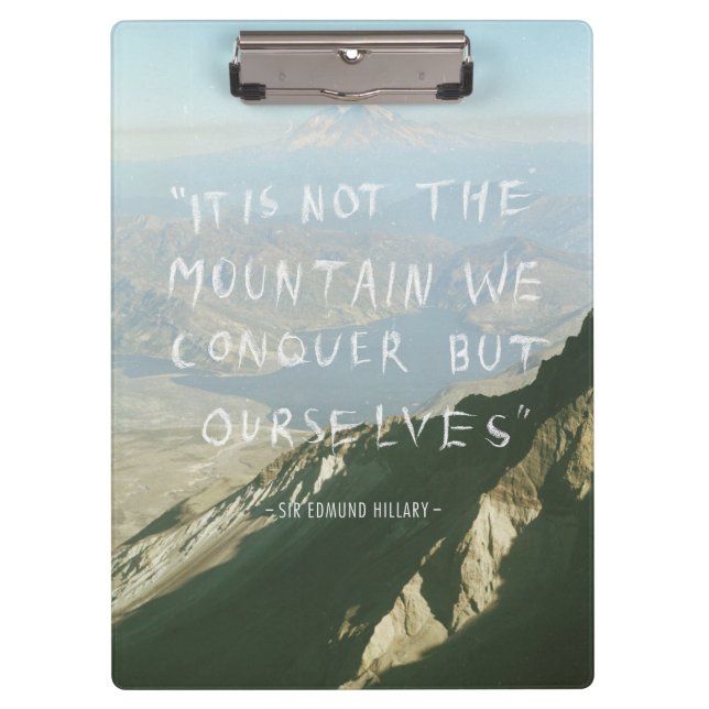 Motivational Words Clipboard (Front)