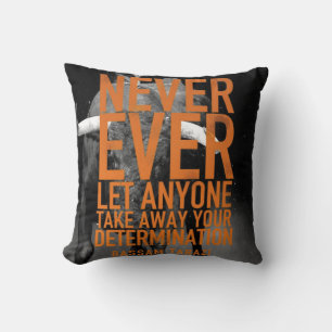 Motivational Words Cushion