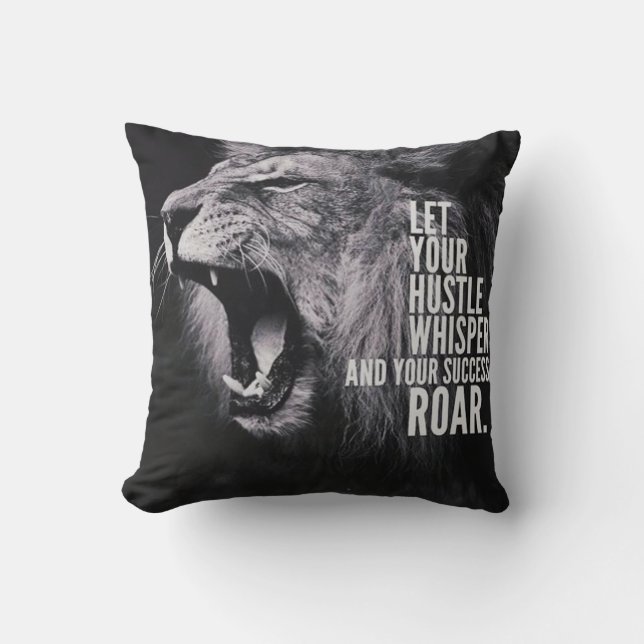 Motivational Words Cushion (Front)