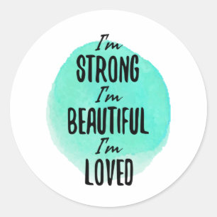 motivational words for dreamers and hard workers classic round sticker