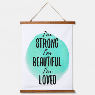 motivational words for dreamers and hard workers hanging tapestry