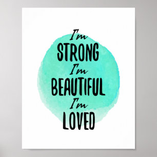 motivational words for dreamers and hard workers poster