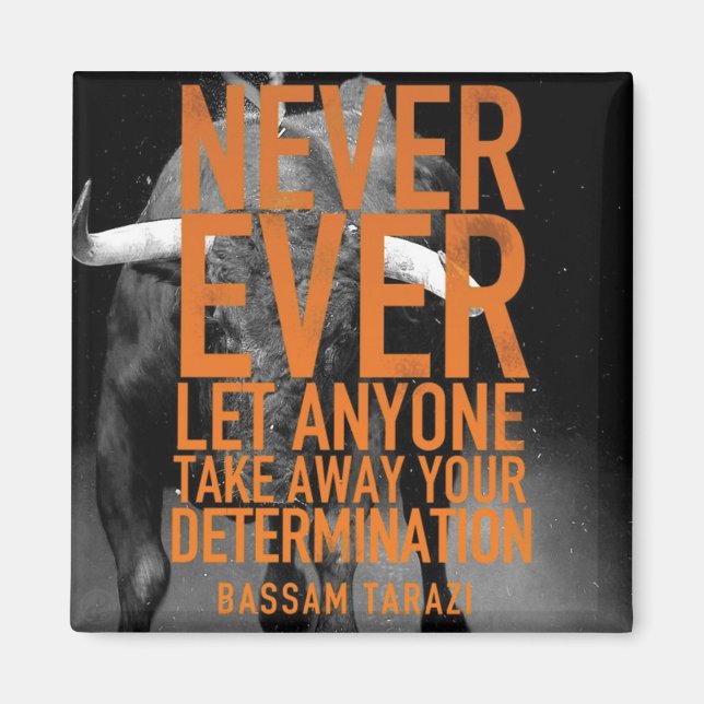 Motivational Words Magnet (Front)