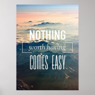 Motivational Words Poster