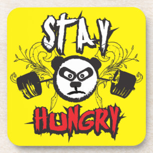 Motivational Words - Stay Hungry Coaster