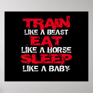 Motivational Workout Poster