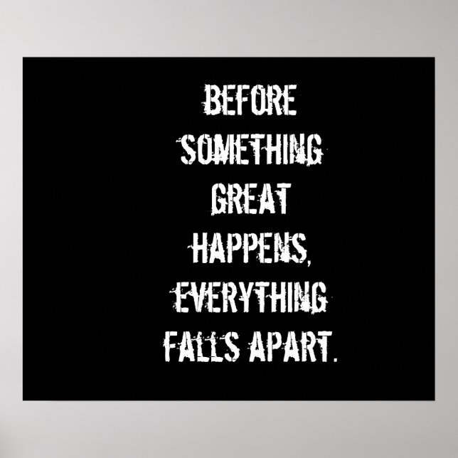 Motivational workout Poster (Front)