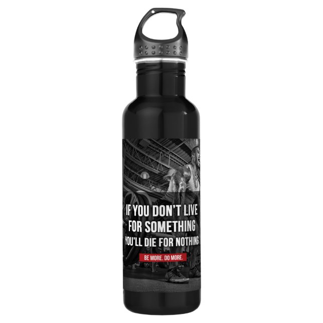 Motivational Workout Words 710 Ml Water Bottle (Front)