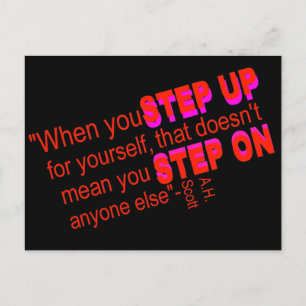 Motivator, Forward Thinker Postcard