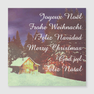 Motive for Christmas winters wonderland