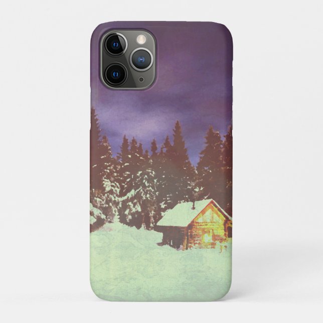 Motive for Christmas winters wonderland Case-Mate iPhone Case (Back)