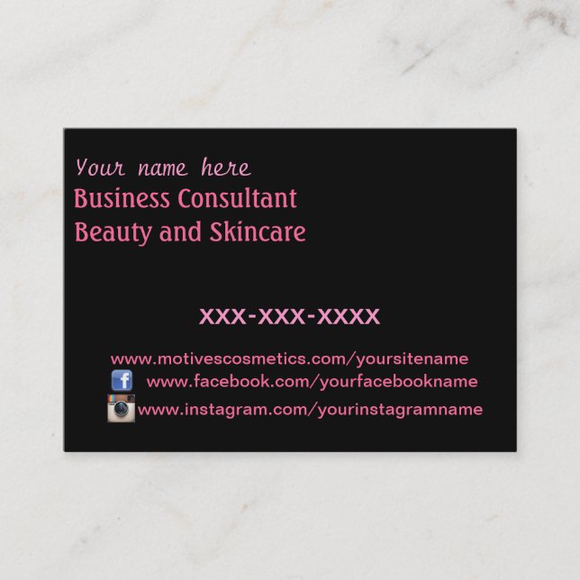 Motives Business Card (Front)