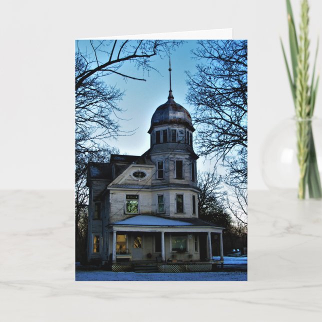 "Motley Castle" Christmas Card (Front)