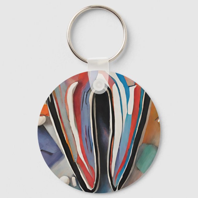 Motley Dental Art Key Ring (Back)