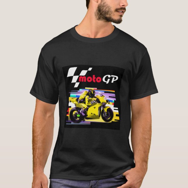 Moto Gp Super Bikes Grand Prix Motorcycle Racing M T-Shirt (Front)