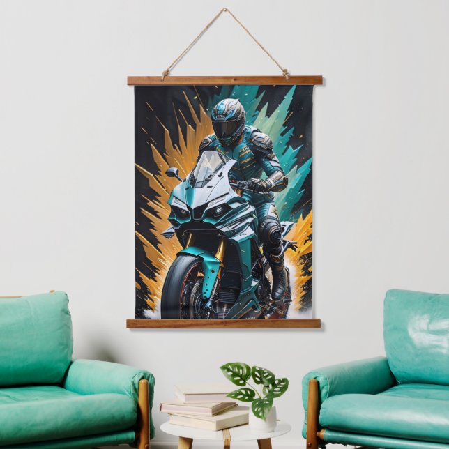 moto Hanging Tapestry (Living Room)