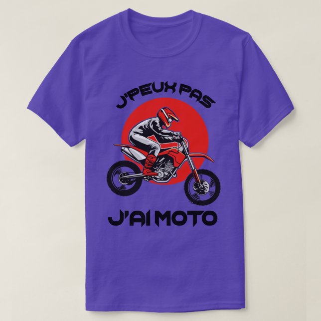 Moto Homme Jpeux Pas JAi Moto T-Shirt (Design Front)