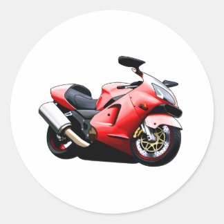 Moto Koolart Classic Round Sticker