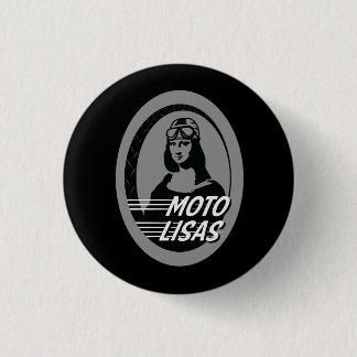 Moto Lisas Button Pin