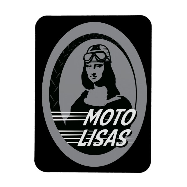 Moto Lisas Magnet (Vertical)