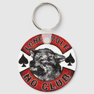 Moto Lone Wolf Key Ring