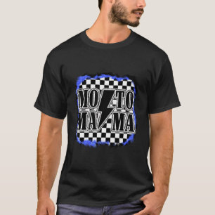 Moto Mama Motocross Racing Dirt Bike Mum Son Race T-Shirt