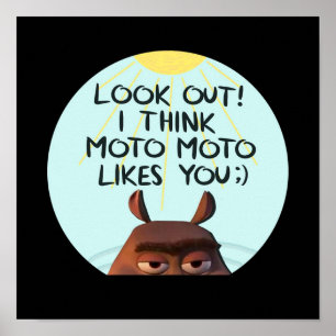 Moto Moto Likes You Poster