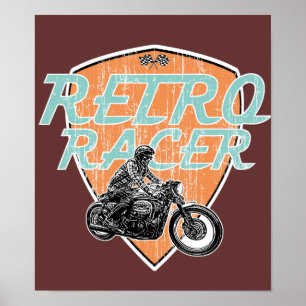Moto racer poster