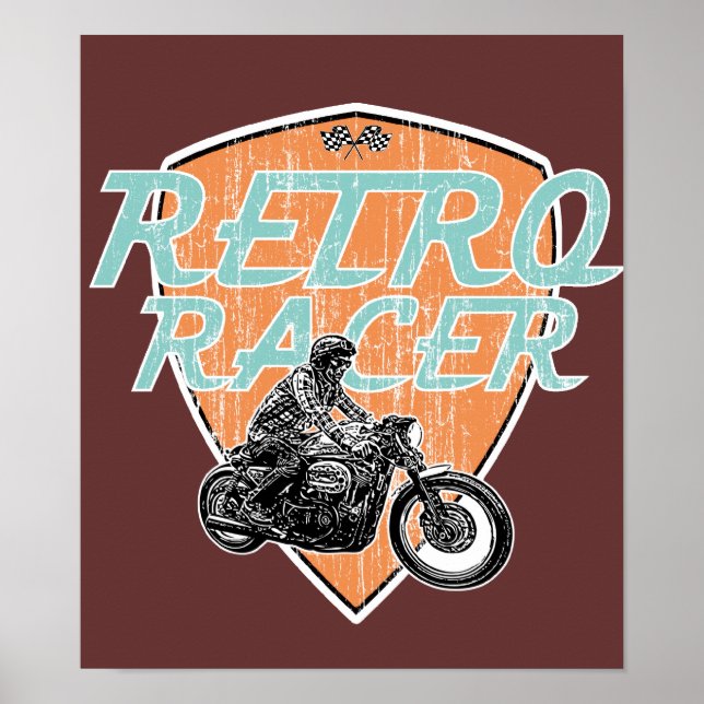Moto racer poster (Front)