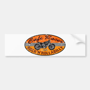 Moto racing addict bumper sticker