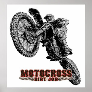 Moto racing poster