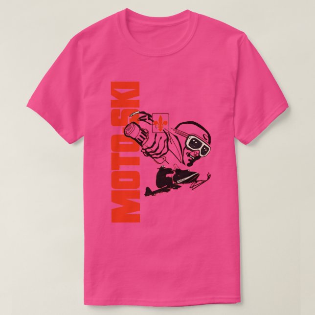 Moto Ski 2 T-Shirt (Design Front)