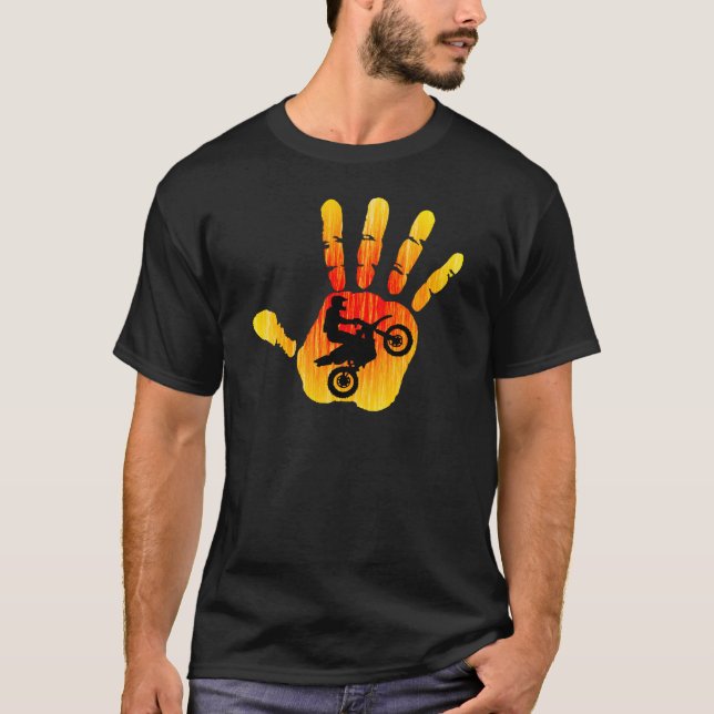 MOTO SUN RIDING T-Shirt (Front)