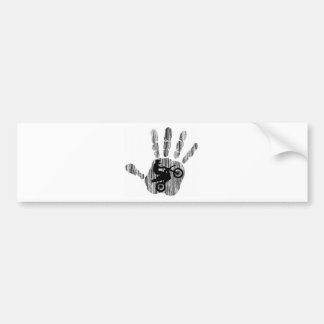 Moto the Fog Bumper Sticker
