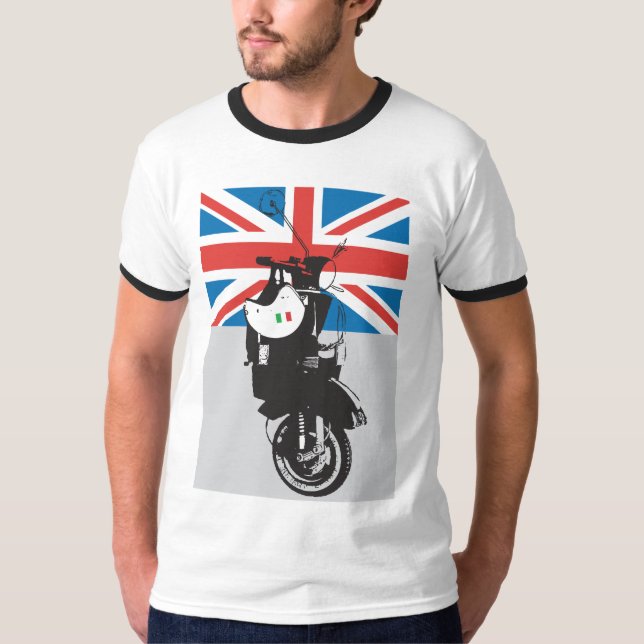 Moto | Vespa Scooter T-Shirt (Front)