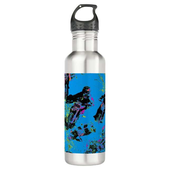 Moto-xing - Motocross Racers   710 Ml Water Bottle (Front)
