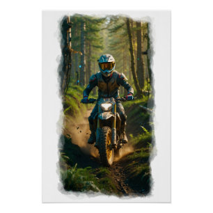 Moto-xing - Motocross Racers Poster