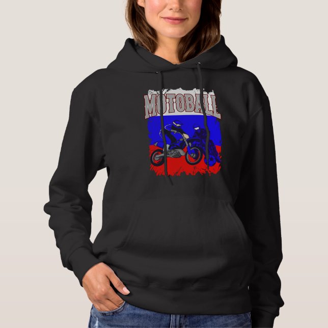 MOTOBALL RUSSIA MOTOBALL Gift MOTO-BALL Moto Ball Hoodie (Front)