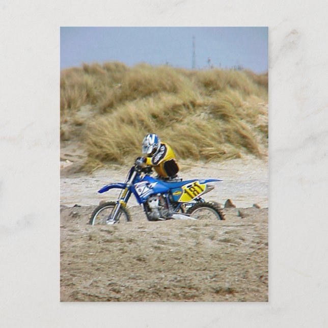 Motocross 2, Dunkerque, France, 1990s Postcard (Front)
