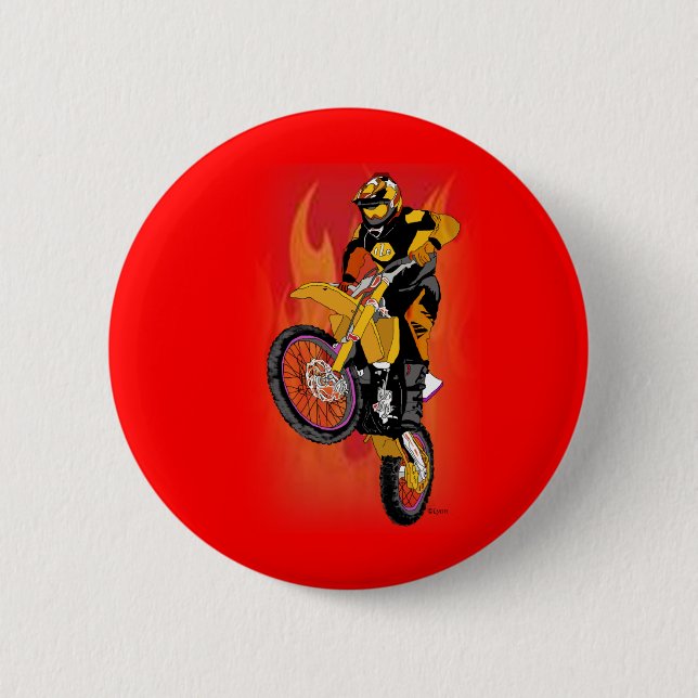 Motocross 403 6 cm round badge (Front)