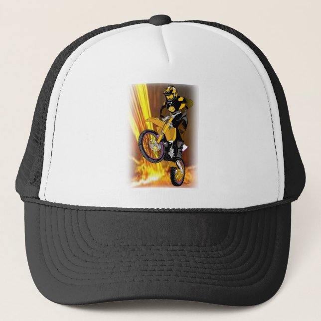 Motocross 404 trucker hat (Front)
