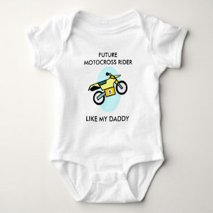 Motocross Baby Bodysuit