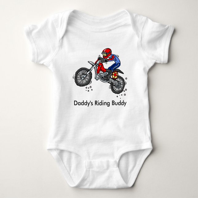 Motocross Baby Bodysuit (Front)