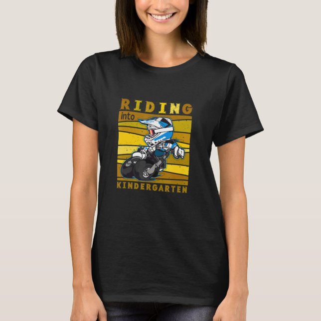 Motocross  Back To School T-Shirt (Front)