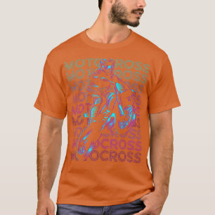 Motocross Bike Dirt Bike Biker Retro T-Shirt