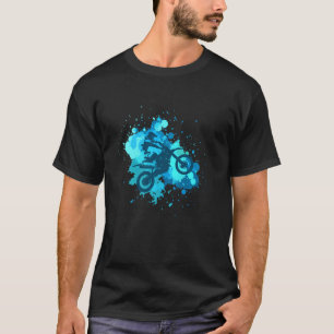 Motocross Bike Motorcycle Rider Biker Motorsports  T-Shirt