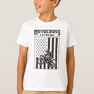 Motocross Biker Dirt Motorcycle Funny Gift Idea T-Shirt