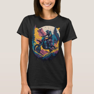 Motocross Biker Race Dirt Bike Motorcycle Offroad T-Shirt