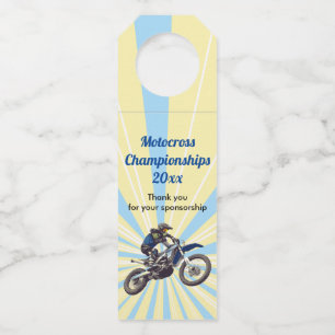 Motocross Bottle Tag