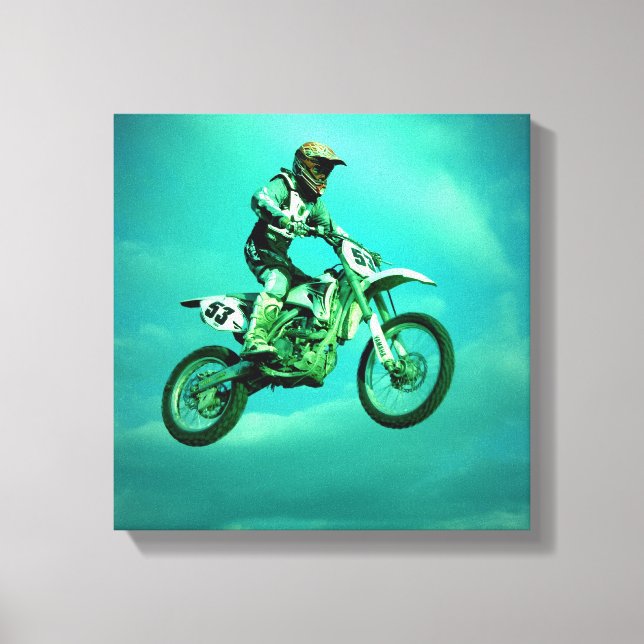 Motocross  Canvas Print (Front)